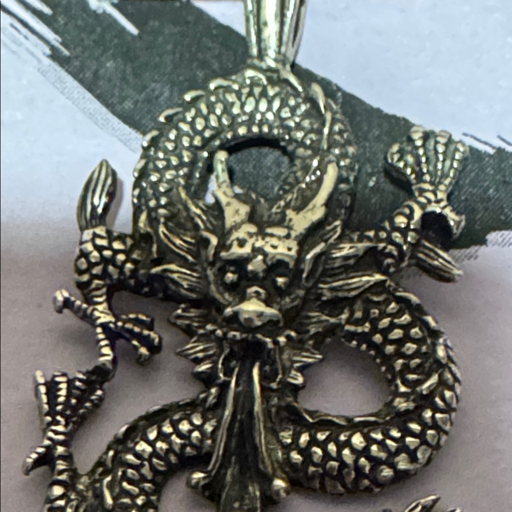 Silver Dragon pendant - Picture 2 of 5